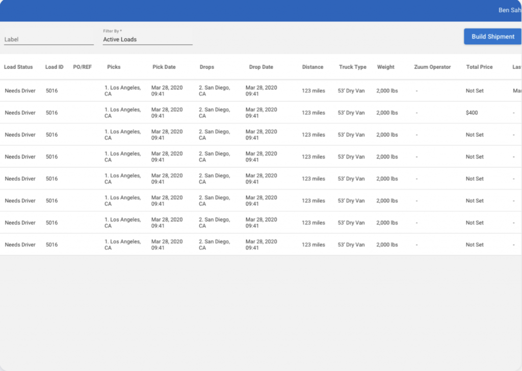 Carrier - Find Profitable Loads Faster | Zuum